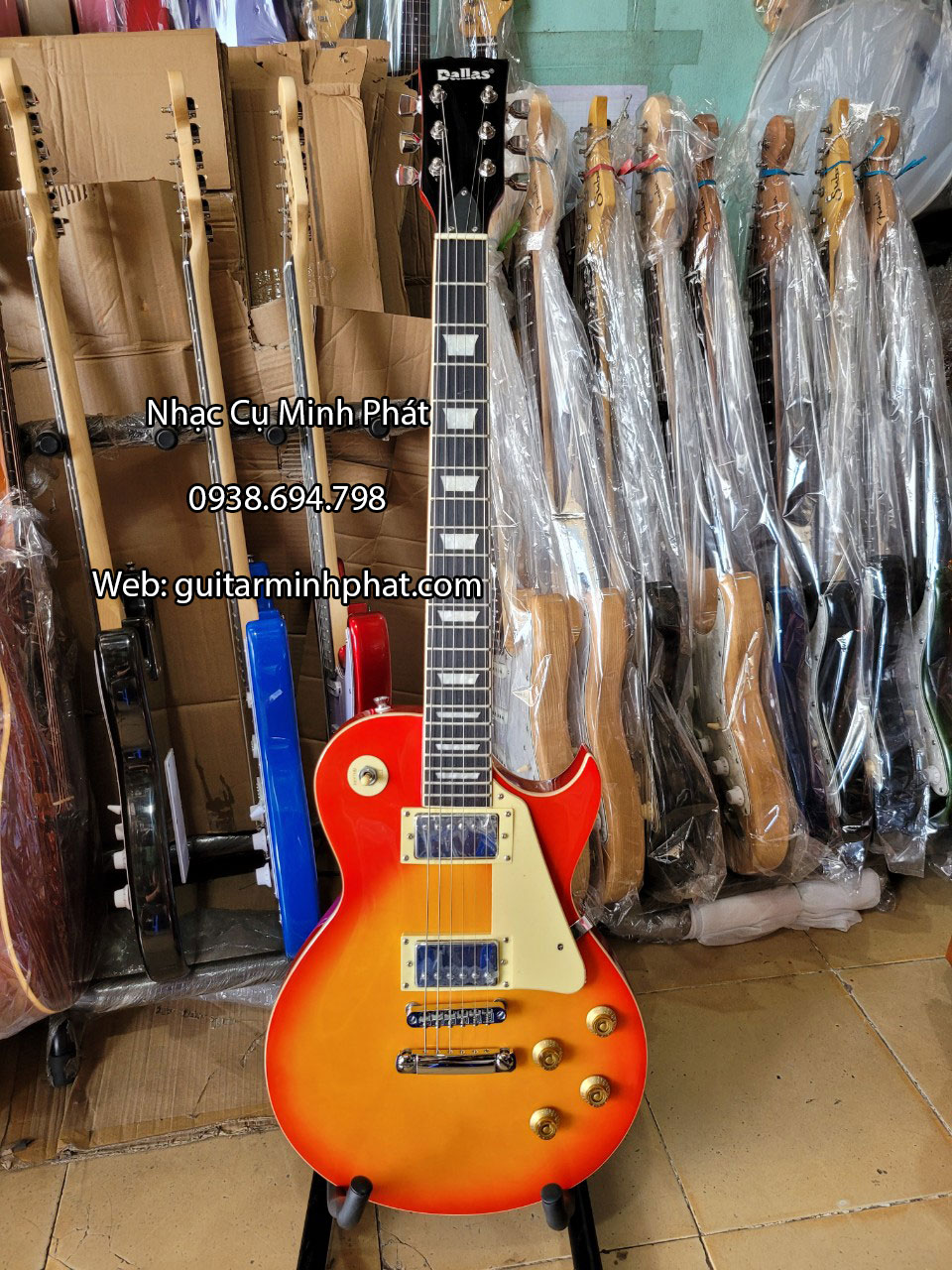 Cửa hàng bán đàn guitar điện giá rẻ quận Bình Tân TPHCM